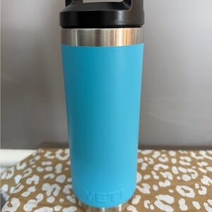 YETI Sky Blue Stainless Steel Bottle